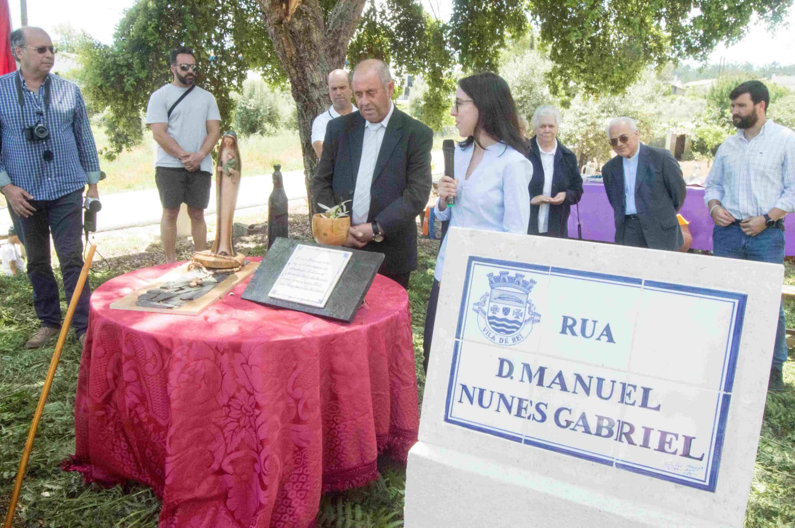 Freguesia da Fundada presta homenagem a D. Manuel Nunes Gabriel